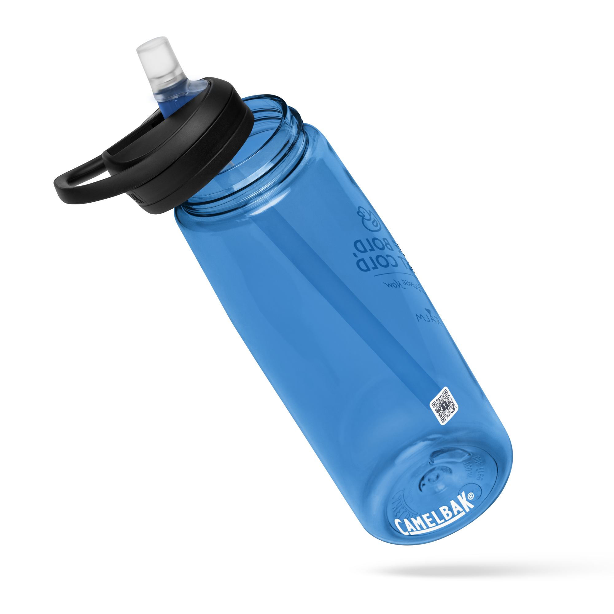 Kalm Be Bold Get Cold Sports Water Bottle