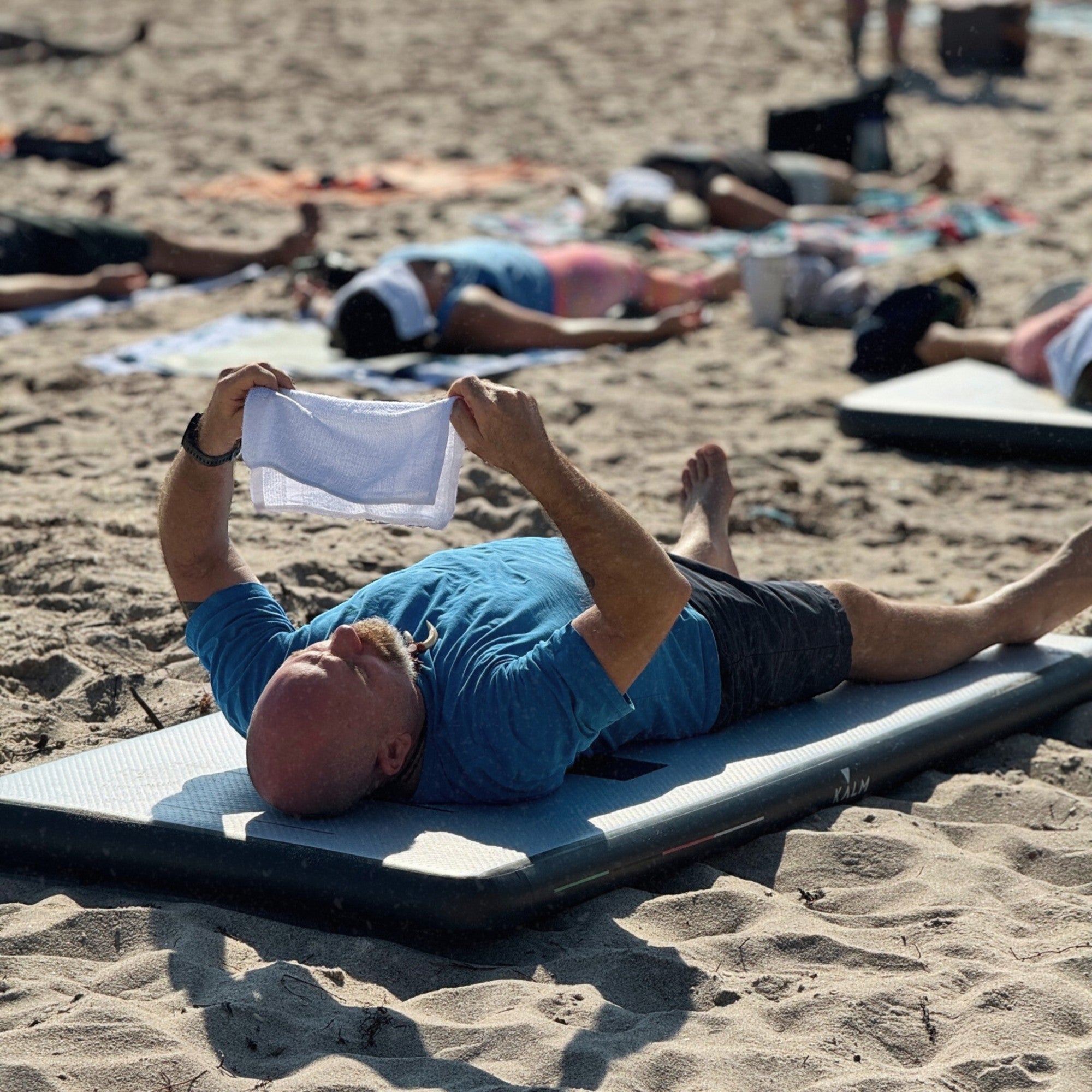 Kalm Now® KORE Beach Yoga Board for Yoga on the Beach