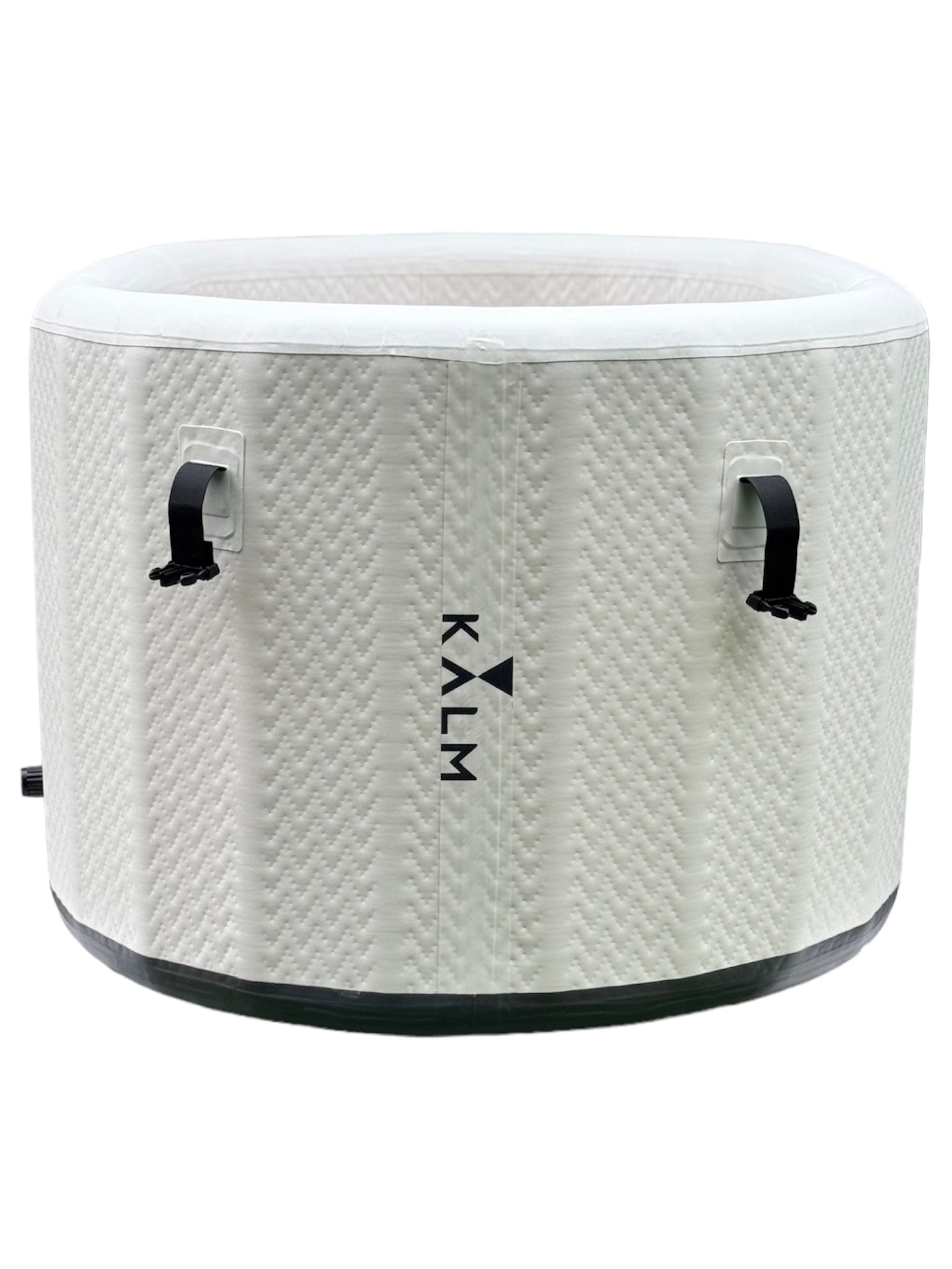 Kalm Now® Inflatable Cold Plunge Tub with Lid and Chiller - Insulated Ice bath with Two Covers for Outdoors