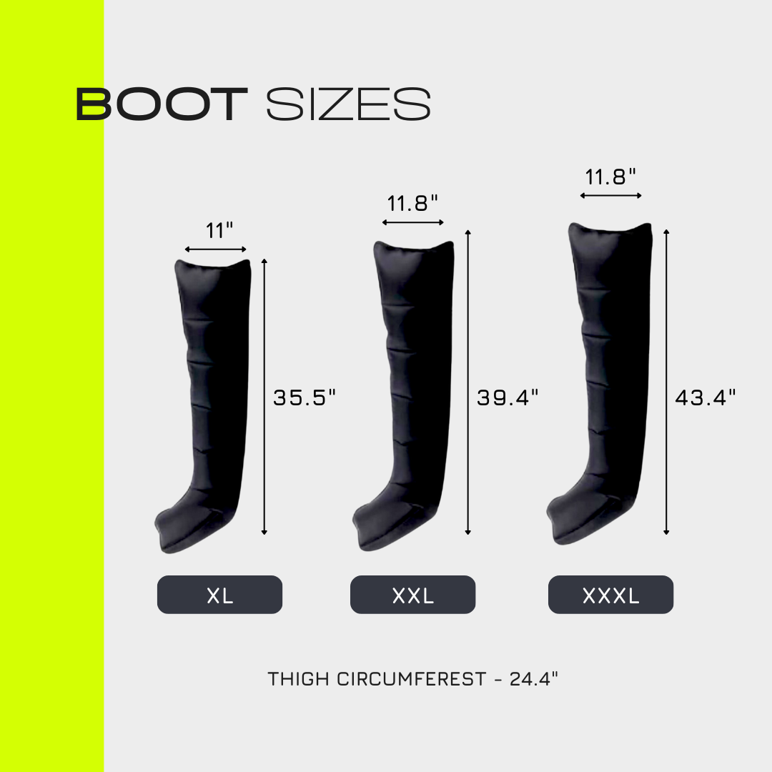Kalm Now® AIRE Wireless Air Compression Boots - Recovery System for Foot and Leg