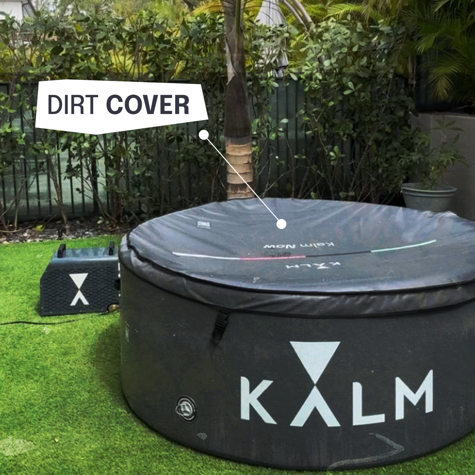 Kalm Now® NordicNest Group Tub for Cold Plunge and Ice Baths