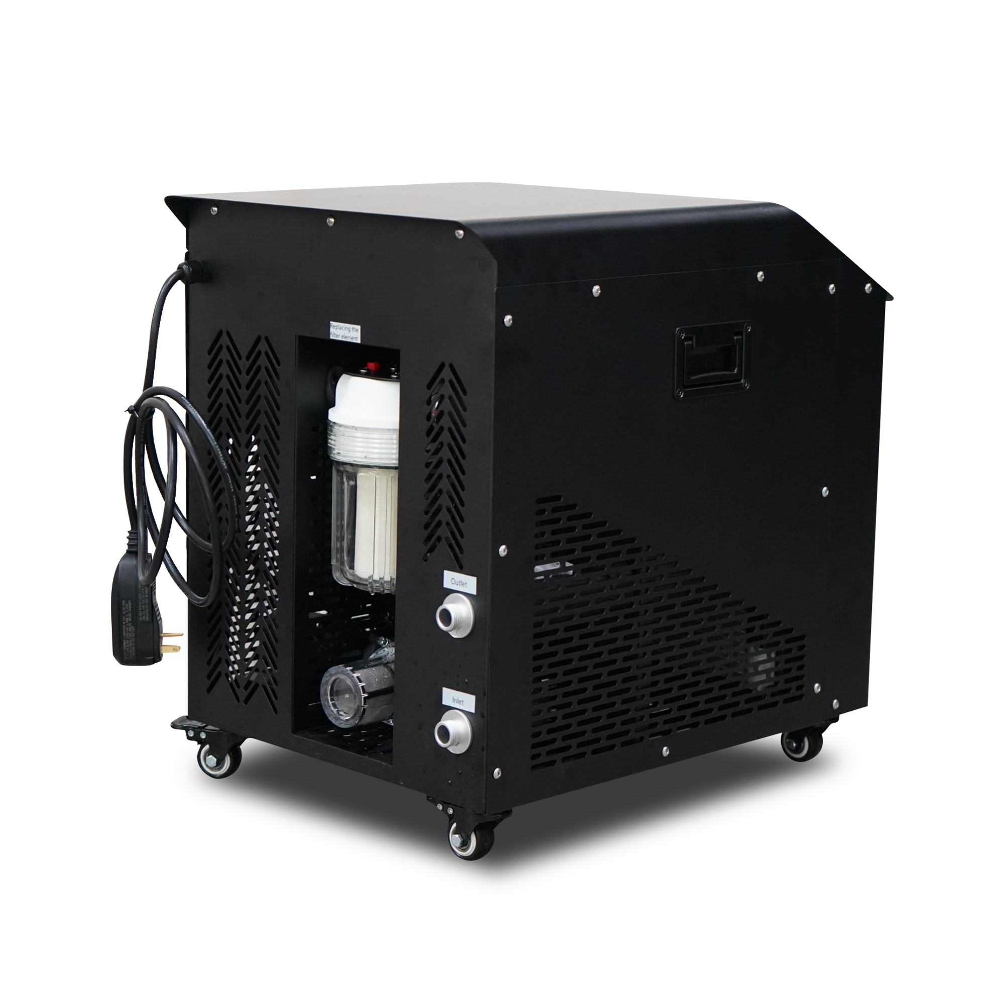 Kalm Now® KryoSPA 1HP Water Chiller for Ice Bath with Heater -WiFi Enabled and O-Zone Ready -suitable for Cold plunge Tubs