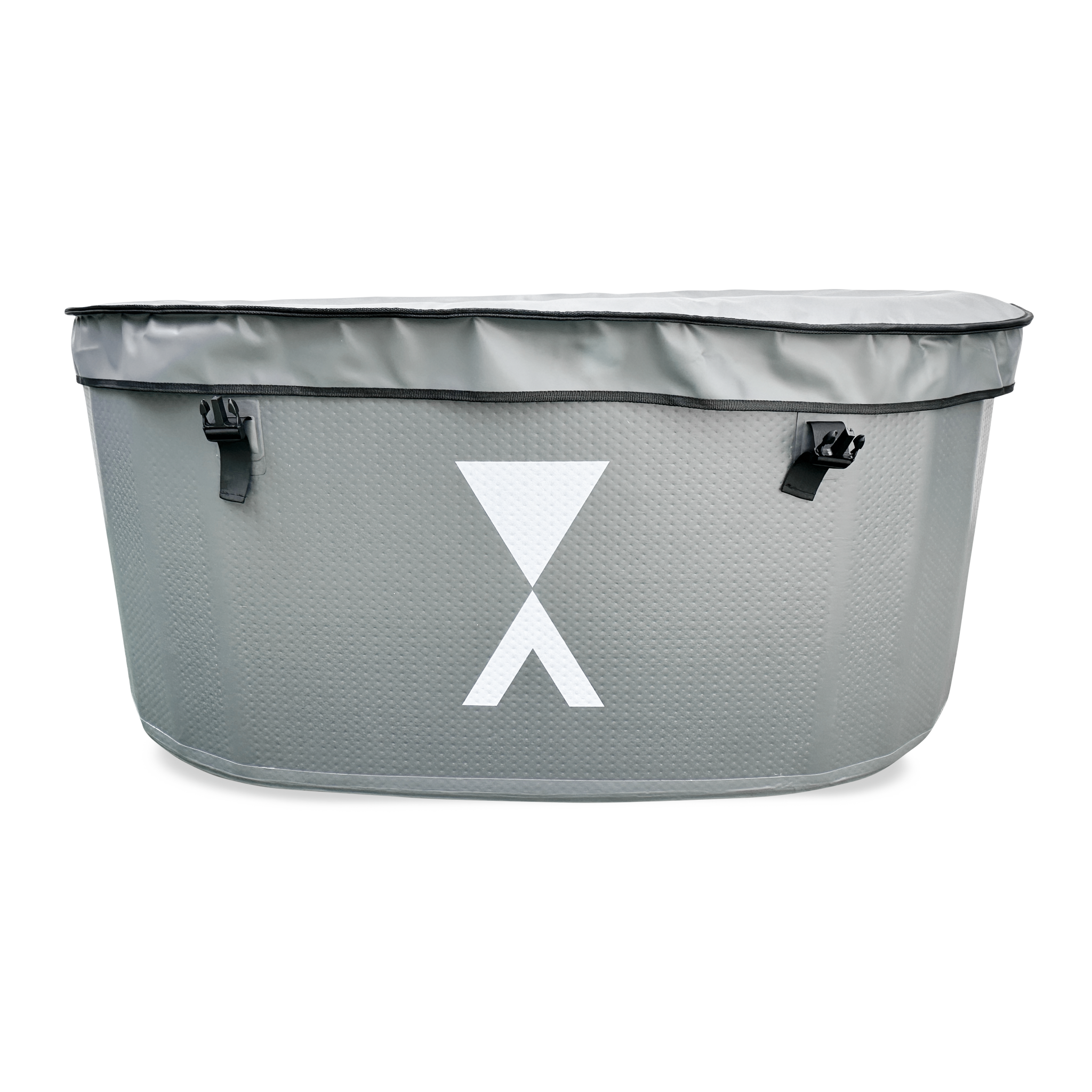Kalm Now® Inflatable Cold Plunge Tub with Lid and Chiller - Insulated Ice bath with Two Covers for Outdoors