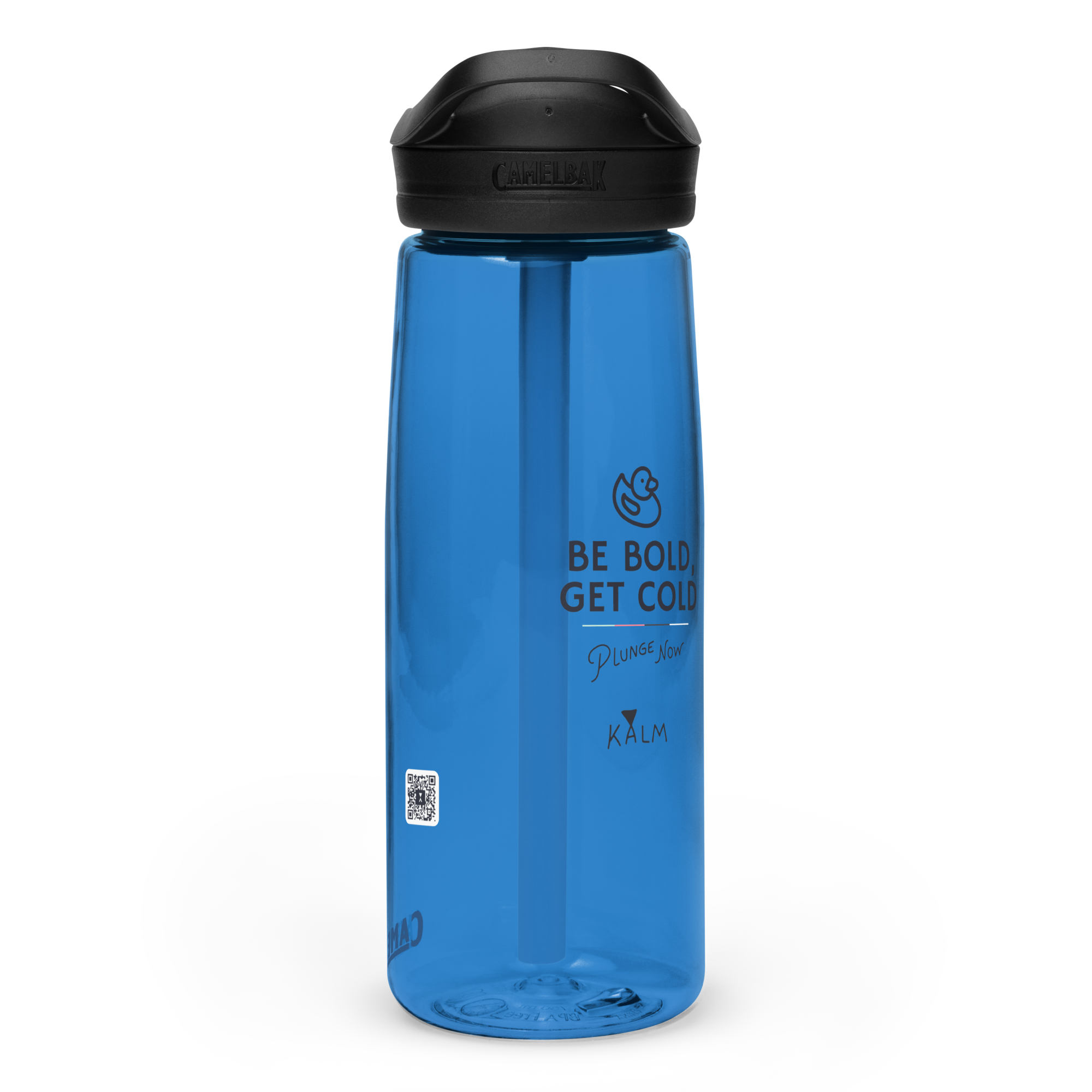 Kalm Be Bold Get Cold Sports Water Bottle